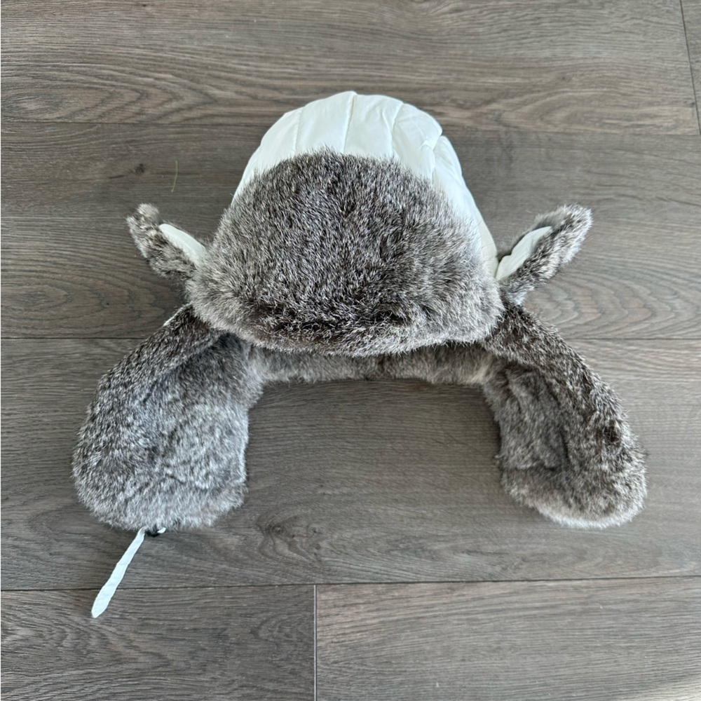 Crown Cap Rabbit Fur Aviator Hat - Picture 6 of 9